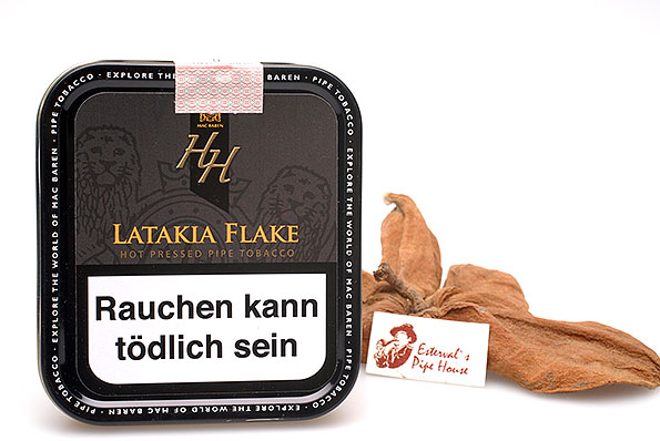 Mac Baren Latakia Flake Pipe tobacco 50g Tin Mac Baren Latakia Flake Pipe tobacco 50g Tin